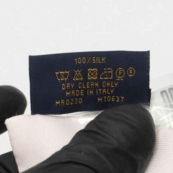 Louis Vuitton Monogram Confidential Silk Bandeau Scarf - Light Pink - Picture 6 of 8